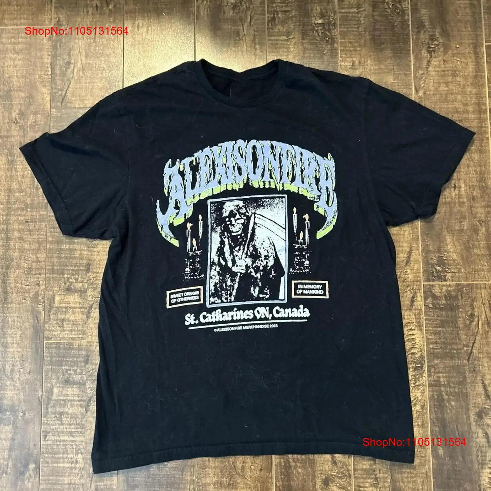 Street Fashion Magazine - 2023 Concerto Alexisonfire Band T Shirt
