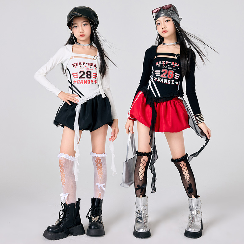 Street Fashion Outfit Girl - Nuove ragazze K-Pop Jazz Abiti da