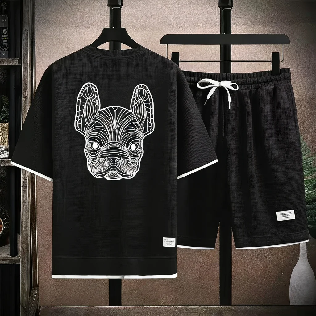 Street Fashion Clothing - Set estivo da uomo a maniche