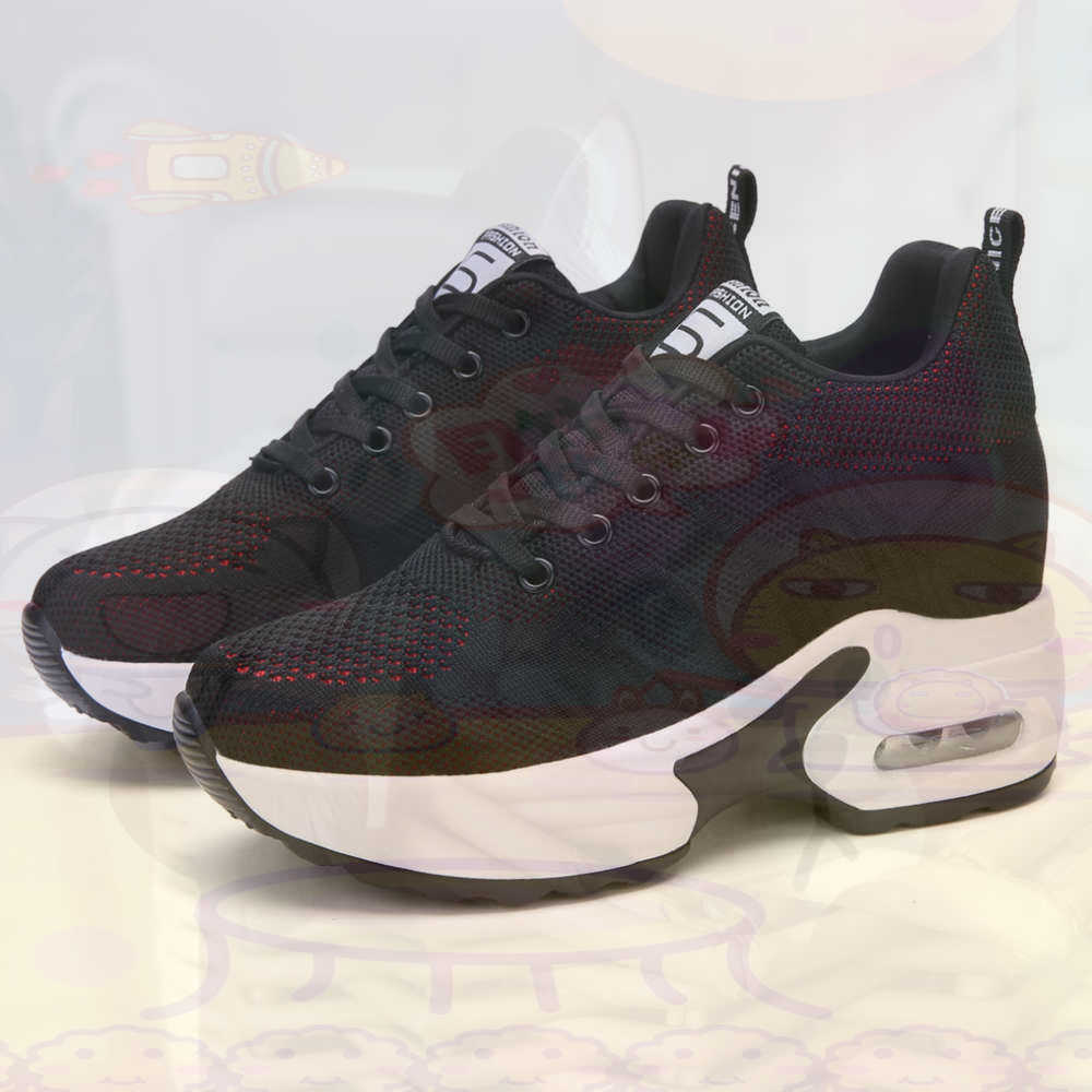 Italy Fashion Street - Rosso Taglia 36 Scarpe Donna Tennis