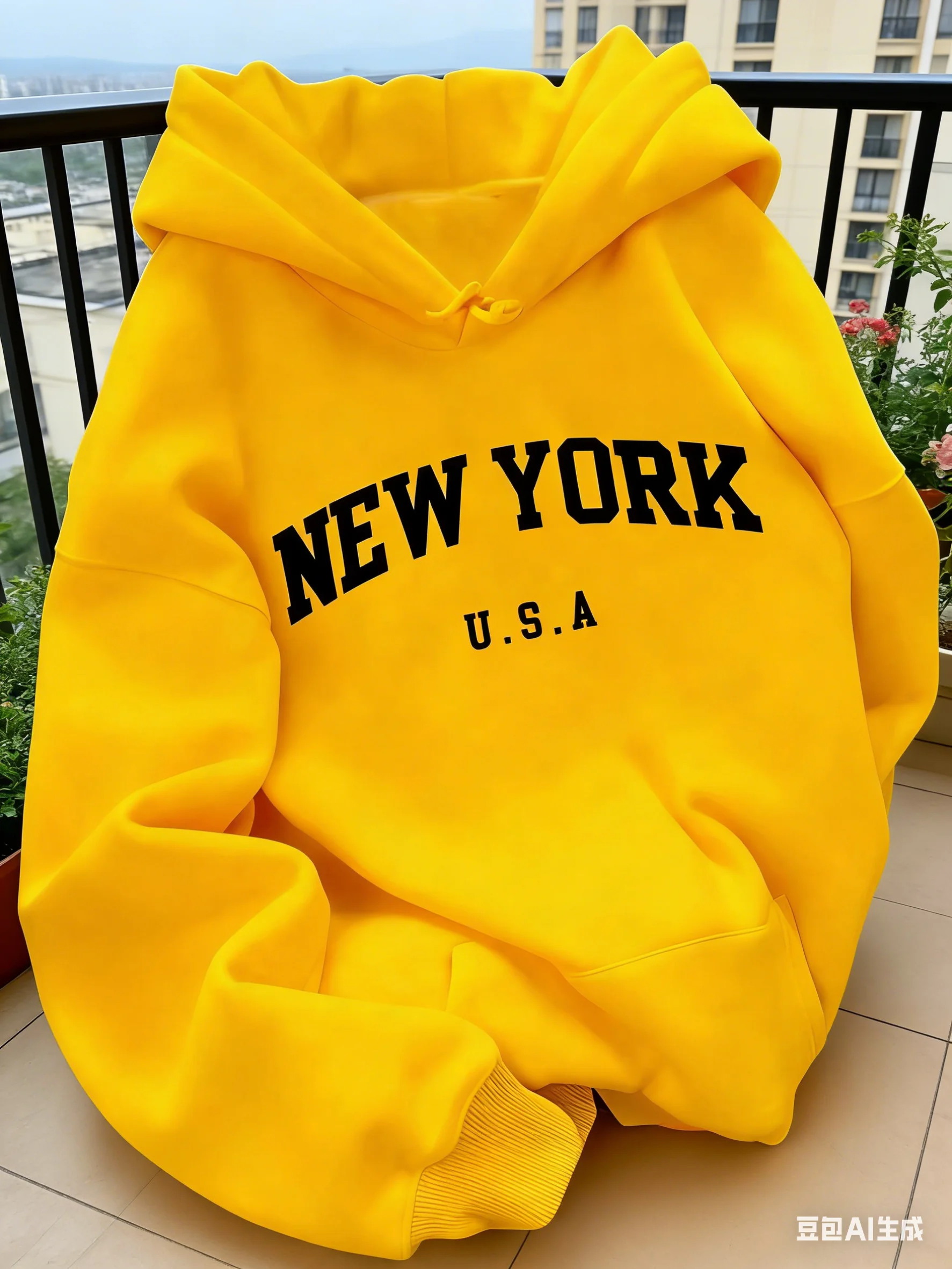 Street Fashion Of New York - Felpa con cappuccio da donna Taglio