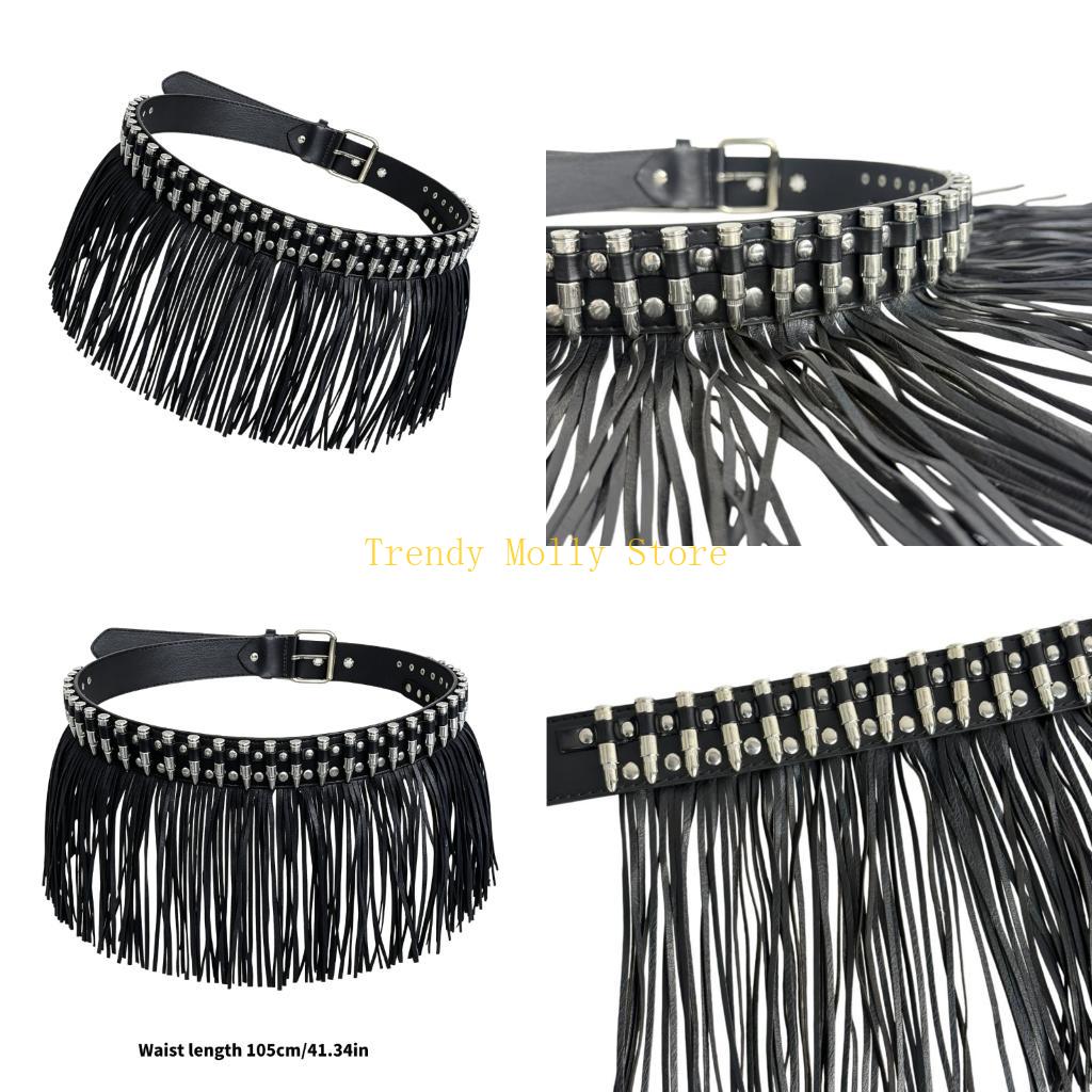 Street Fashion Reference - N5KB Cintura in in pelle PU