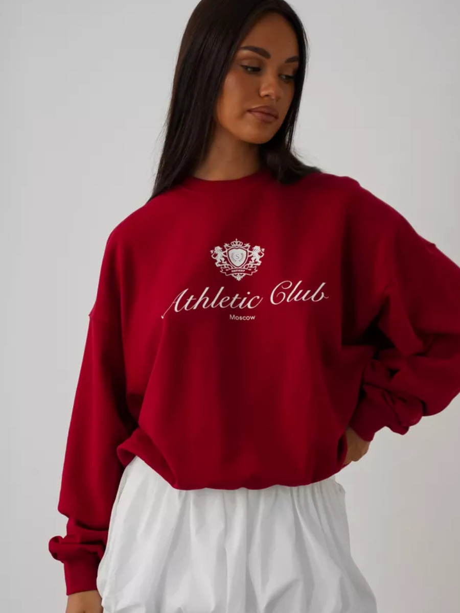 Street Fashion Moscow - Felpa con stemma del club atletico