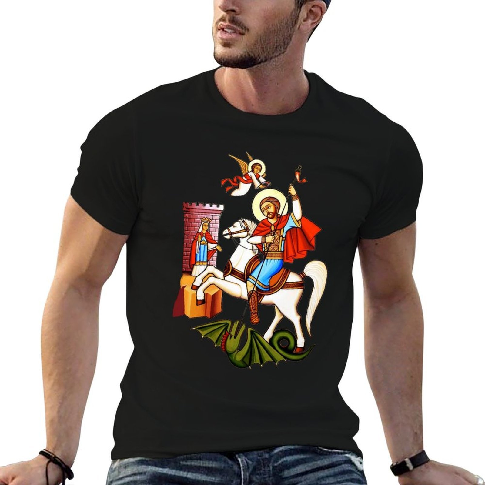 Street Fashion Egypt - Arte copta, San Giorgio il martire.
