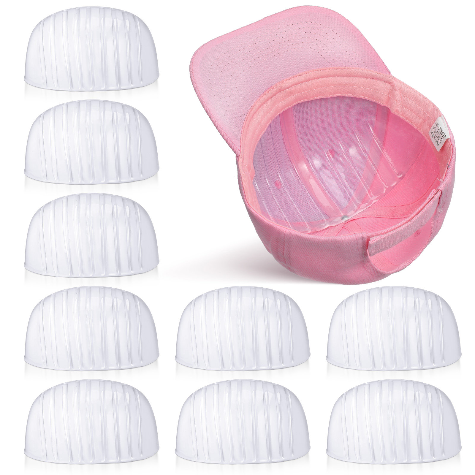 Baseball Cap Fitted - 25 Pezzi Supporto in Plastica per