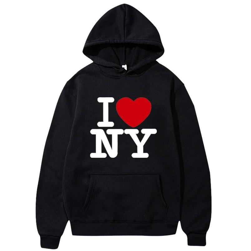 Street Fashion Of New York - Adoro New York. Felpa con Cappuccio