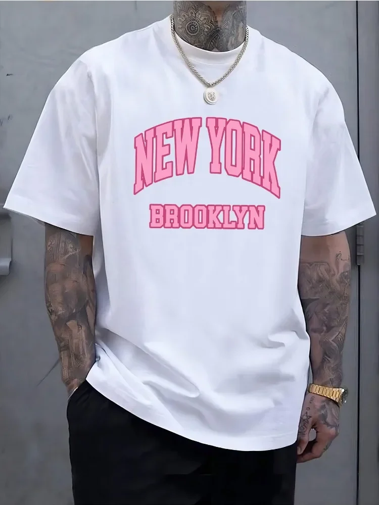 T-shirt da uomo estiva in coto - Street Fashion Of New York recensione e prezzo