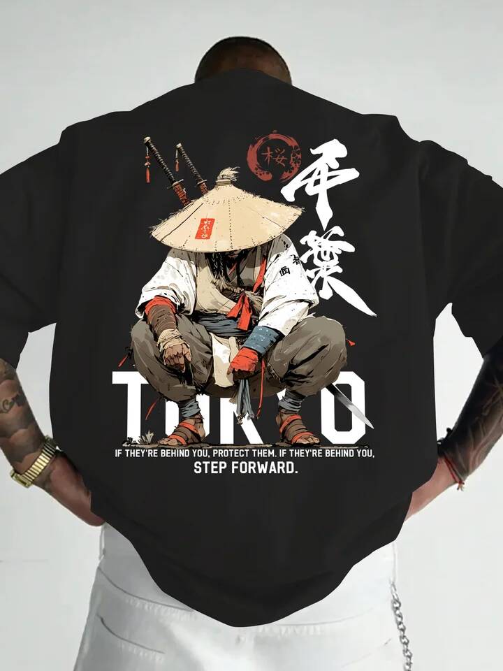 T-Shirt Anime Samurai Tokyo Wa - Street Fashion In Tokyo recensione e prezzo