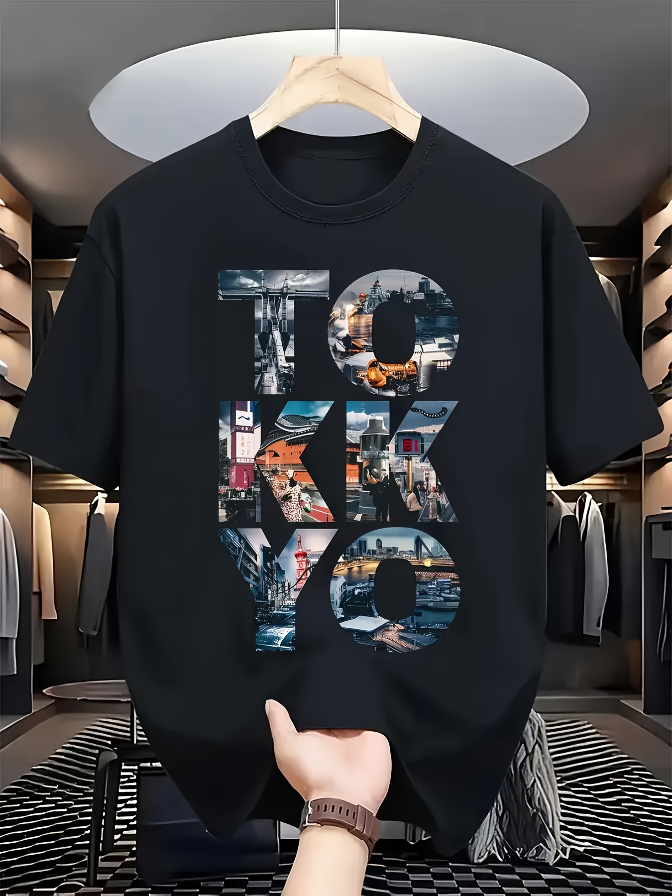 T-shirt Nera da Uomo Trendy co - Street Fashion In Tokyo recensione e prezzo