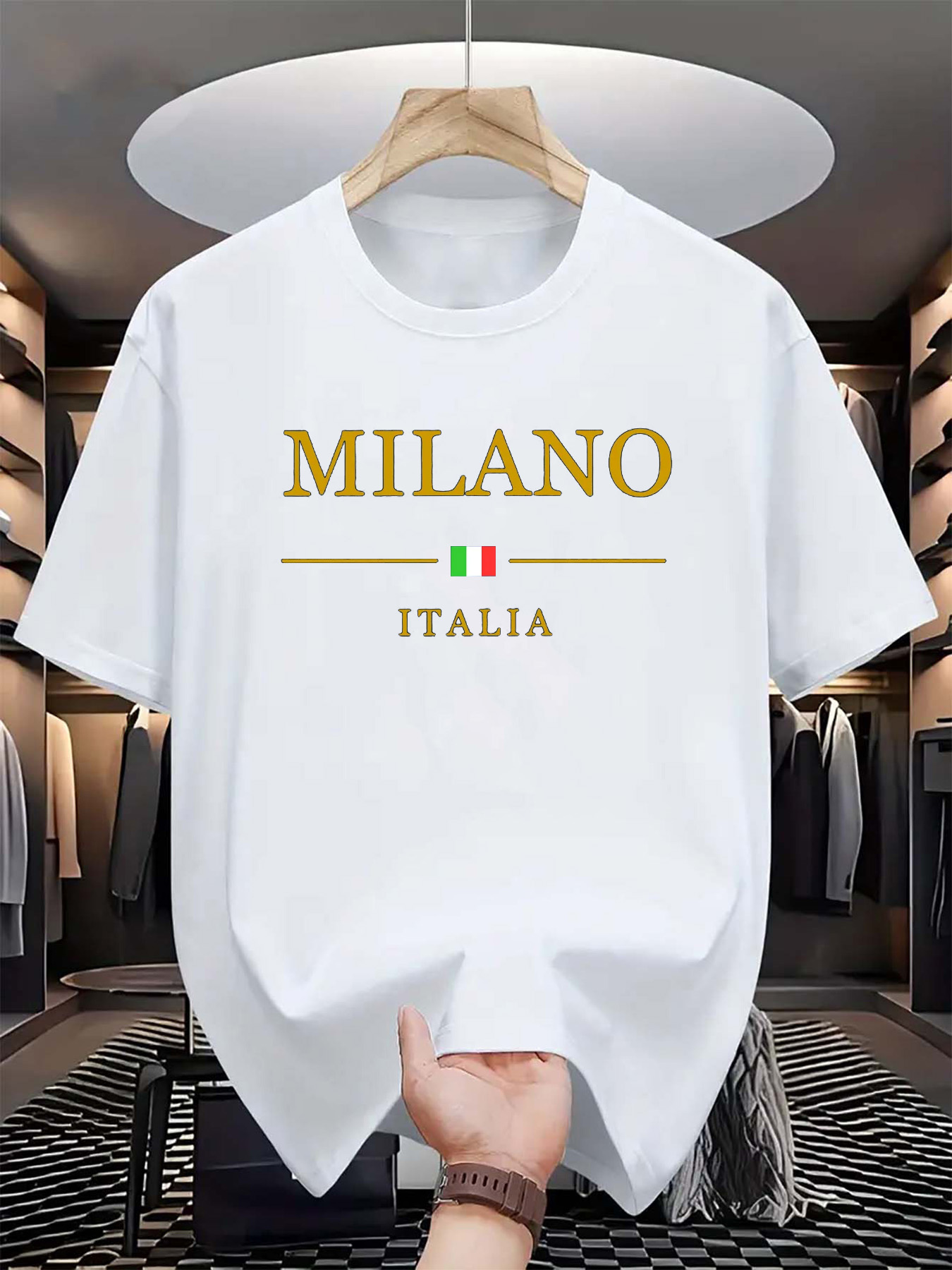 T-Shirt in Puro Cotone con Sta - Street Fashion Of Milan recensione e prezzo