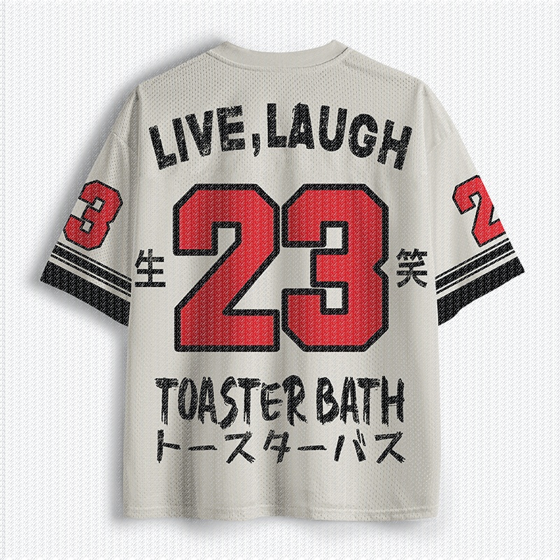 T-shirt in jersey a rete con s - Street Fashion Magazine recensione e prezzo