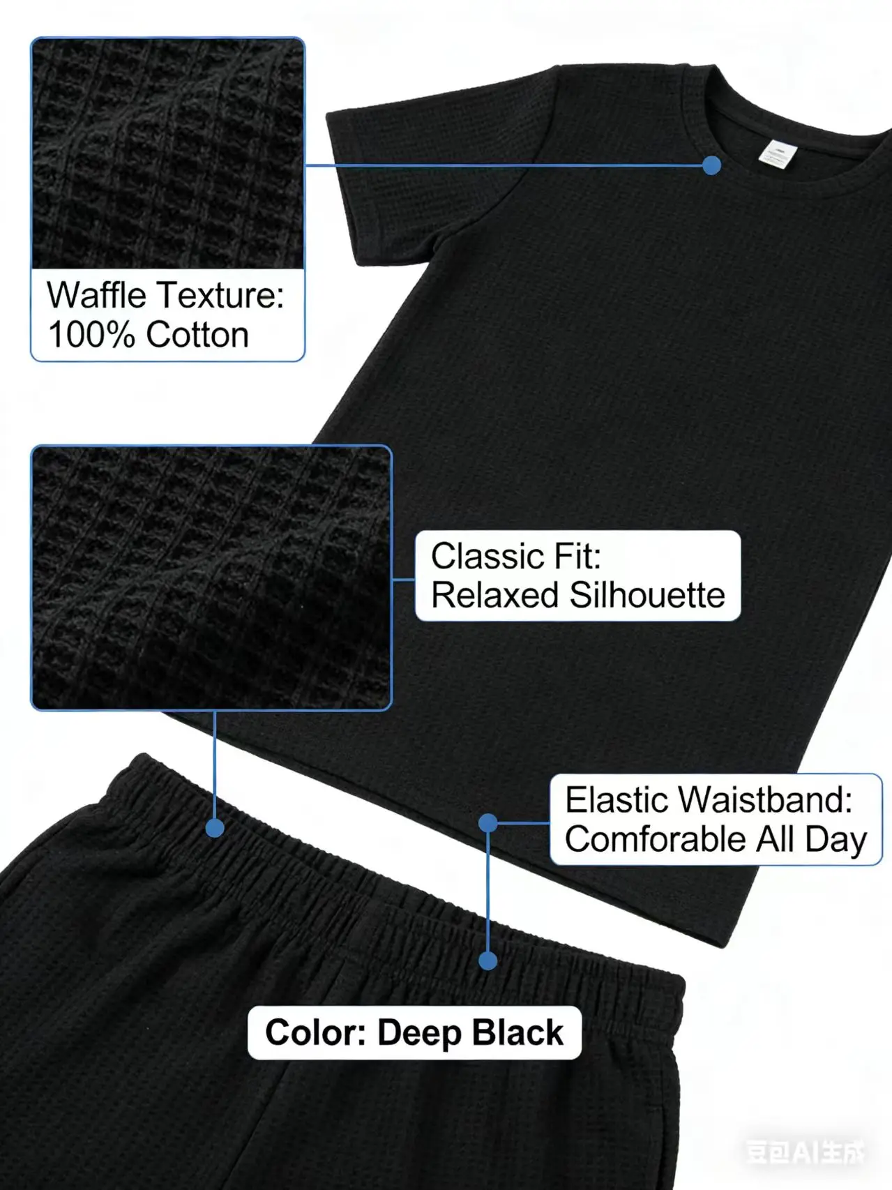 Set estivo da uomo a maniche c - Street Fashion Clothing recensione e prezzo