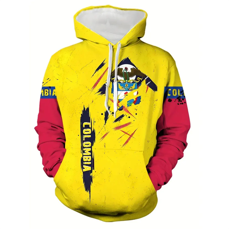 Felpe con cappuccio con bandie - Street Fashion Brazil recensione e prezzo