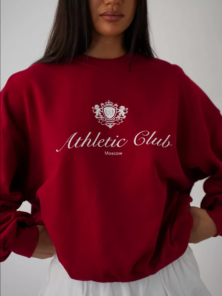 Felpa con stemma del club atle - Street Fashion Moscow recensione e prezzo