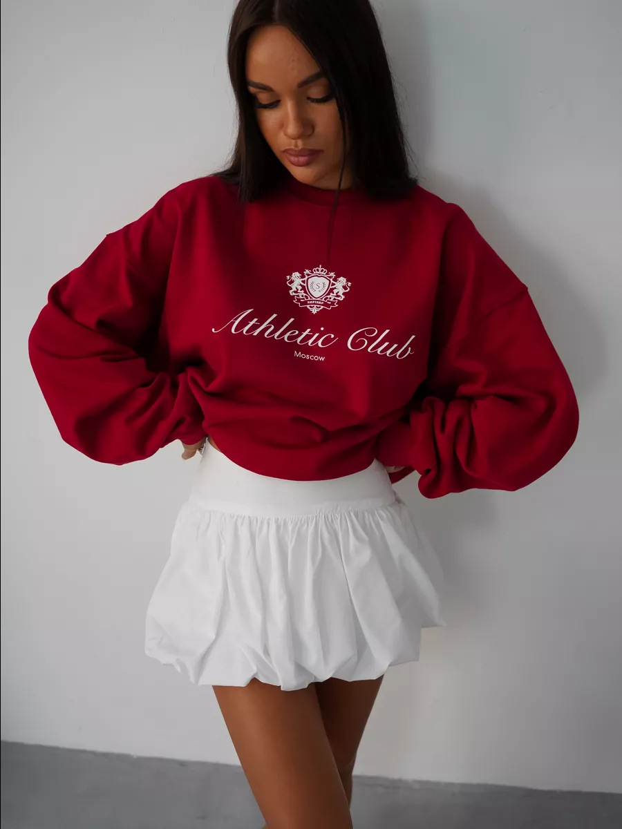 Felpa con stemma del club atle - Street Fashion Moscow recensione e prezzo