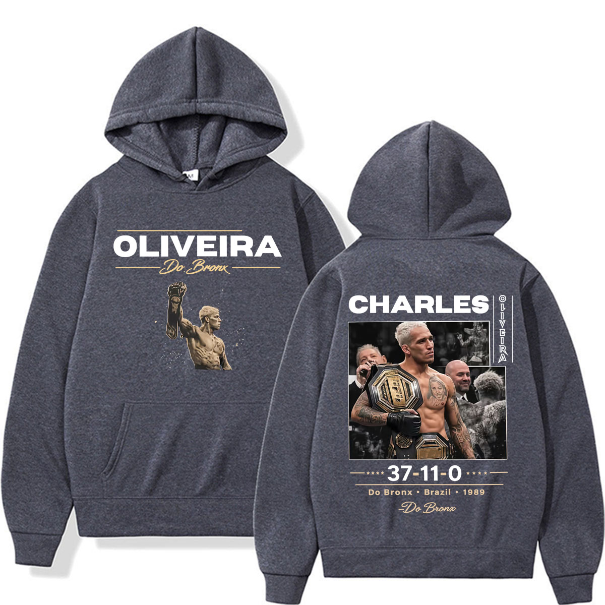 Felpe con Grafica Charles Oliv - Street Fashion Brazil recensione e prezzo