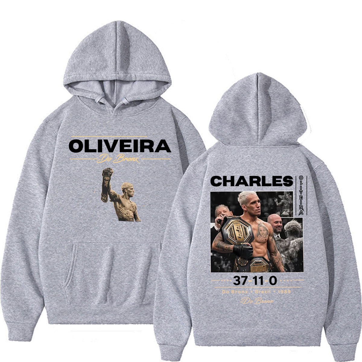 Felpe con Grafica Charles Oliv - Street Fashion Brazil recensione e prezzo