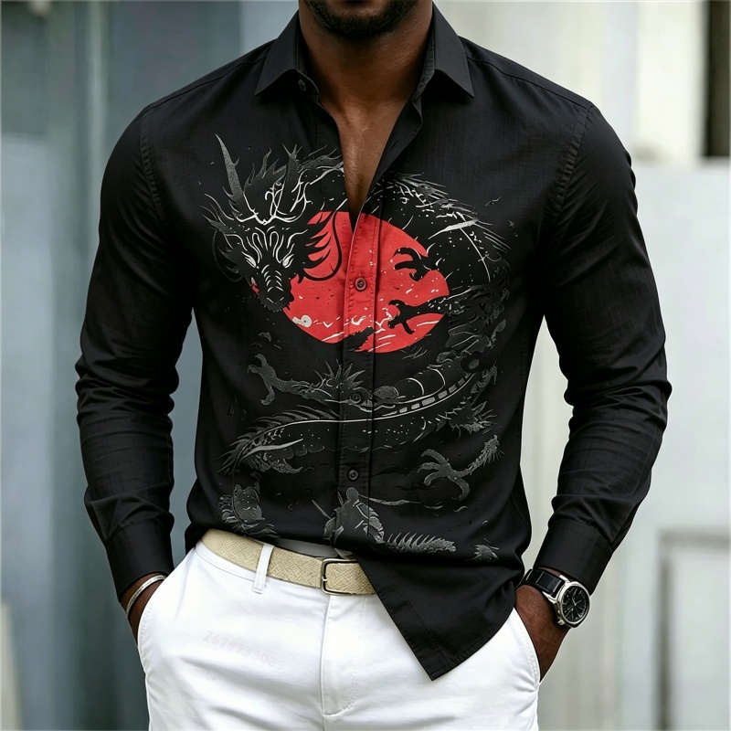 Camicia da uomo 2026 nuova, bi - Street Fashion Clothing recensione e prezzo
