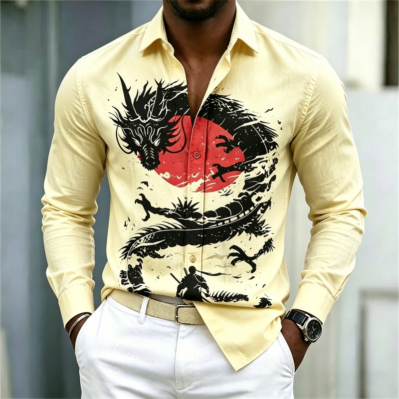 Camicia da uomo 2026 nuova, bi - Street Fashion Clothing recensione e prezzo