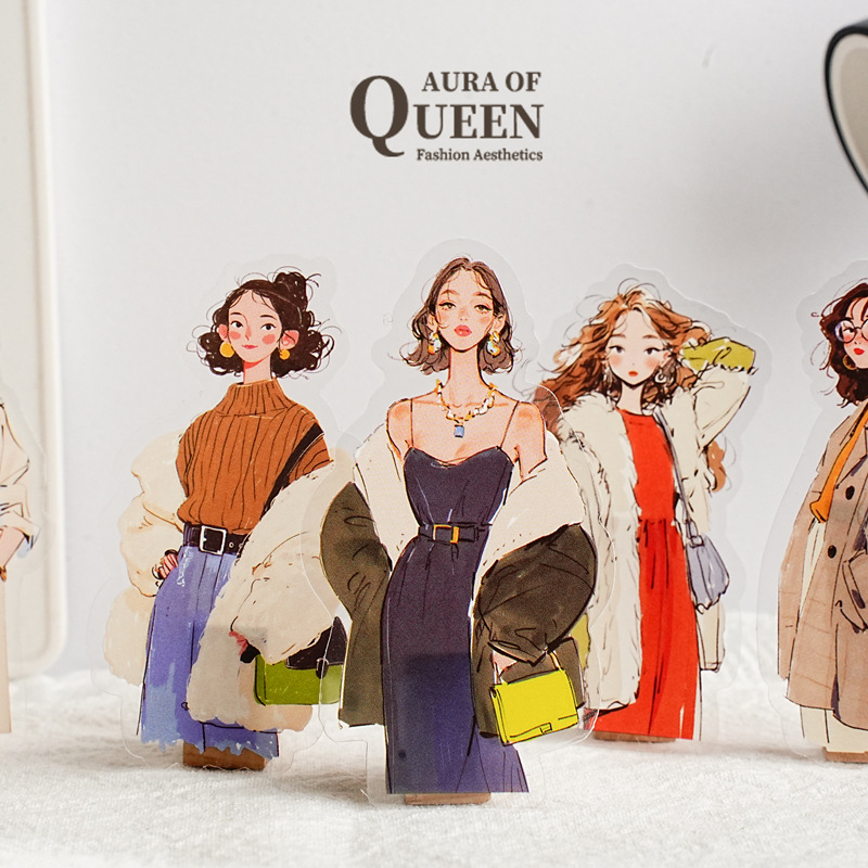 20 Pezzi/Confezione Adesivi a  - Street Fashion Outfit Girl recensione e prezzo