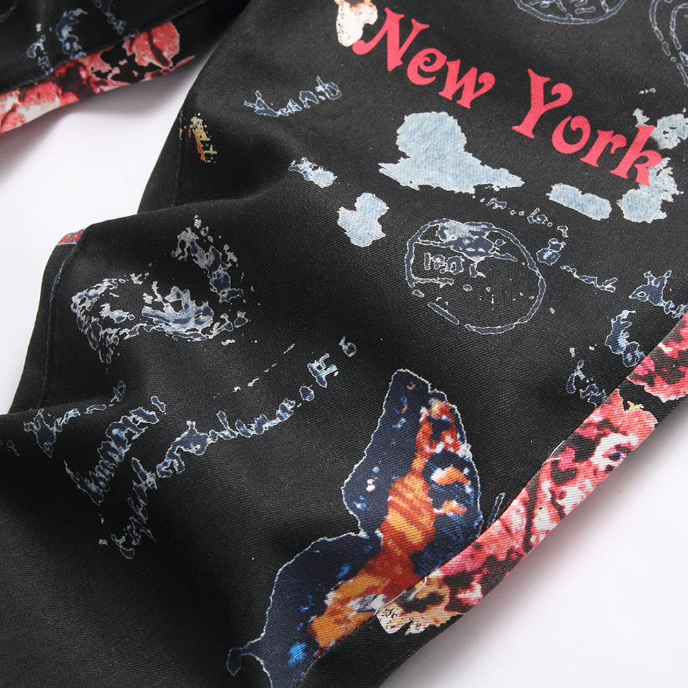 Jeans da Uomo con Stampa Digit - Street Fashion Of New York recensione e prezzo