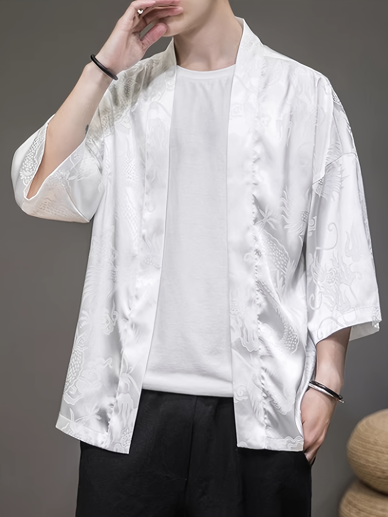 Kimono da uomo estivo 2026 con - Street Fashion Clothing recensione e prezzo