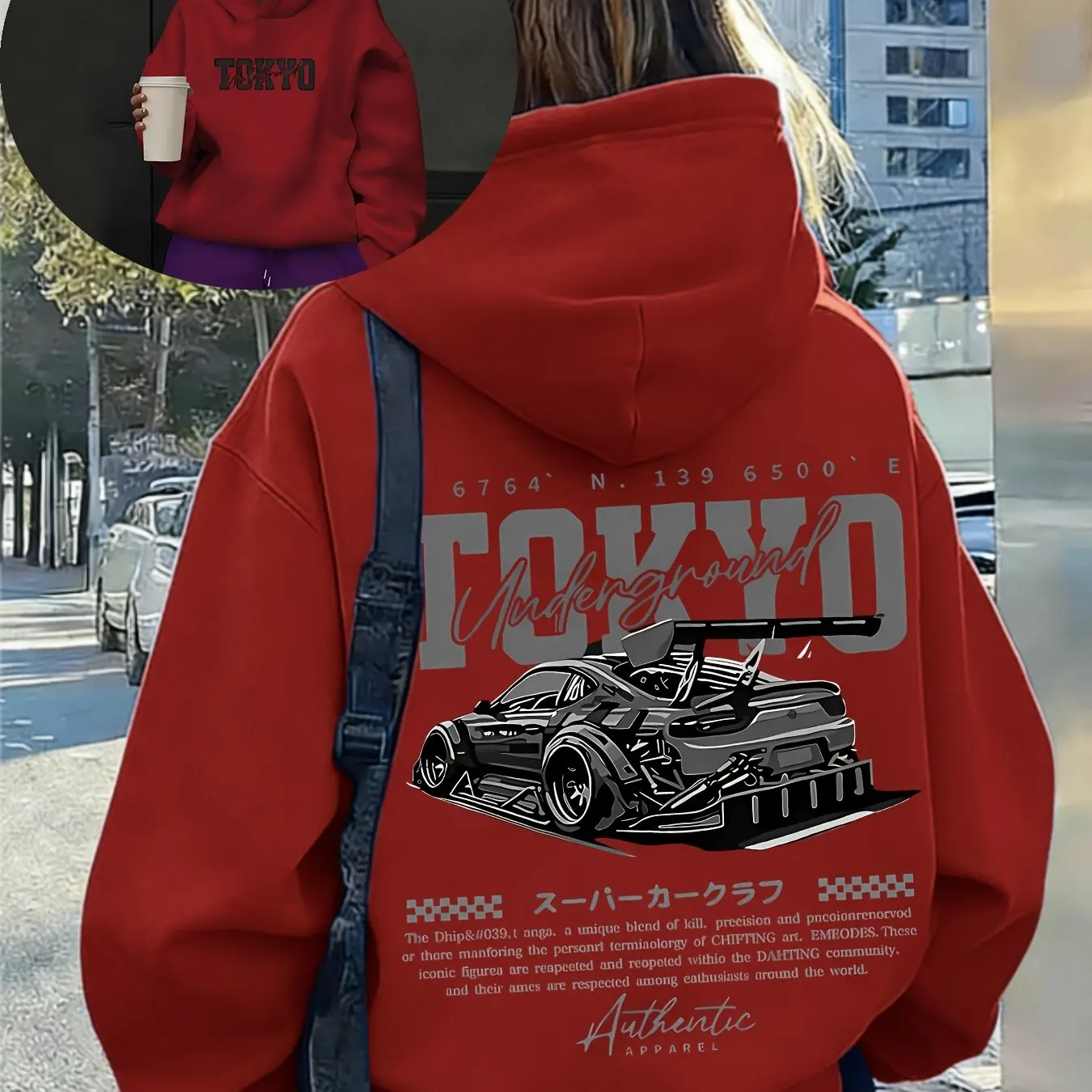 Felpa con Cappuccio Streetwear - Street Fashion In Tokyo recensione e prezzo
