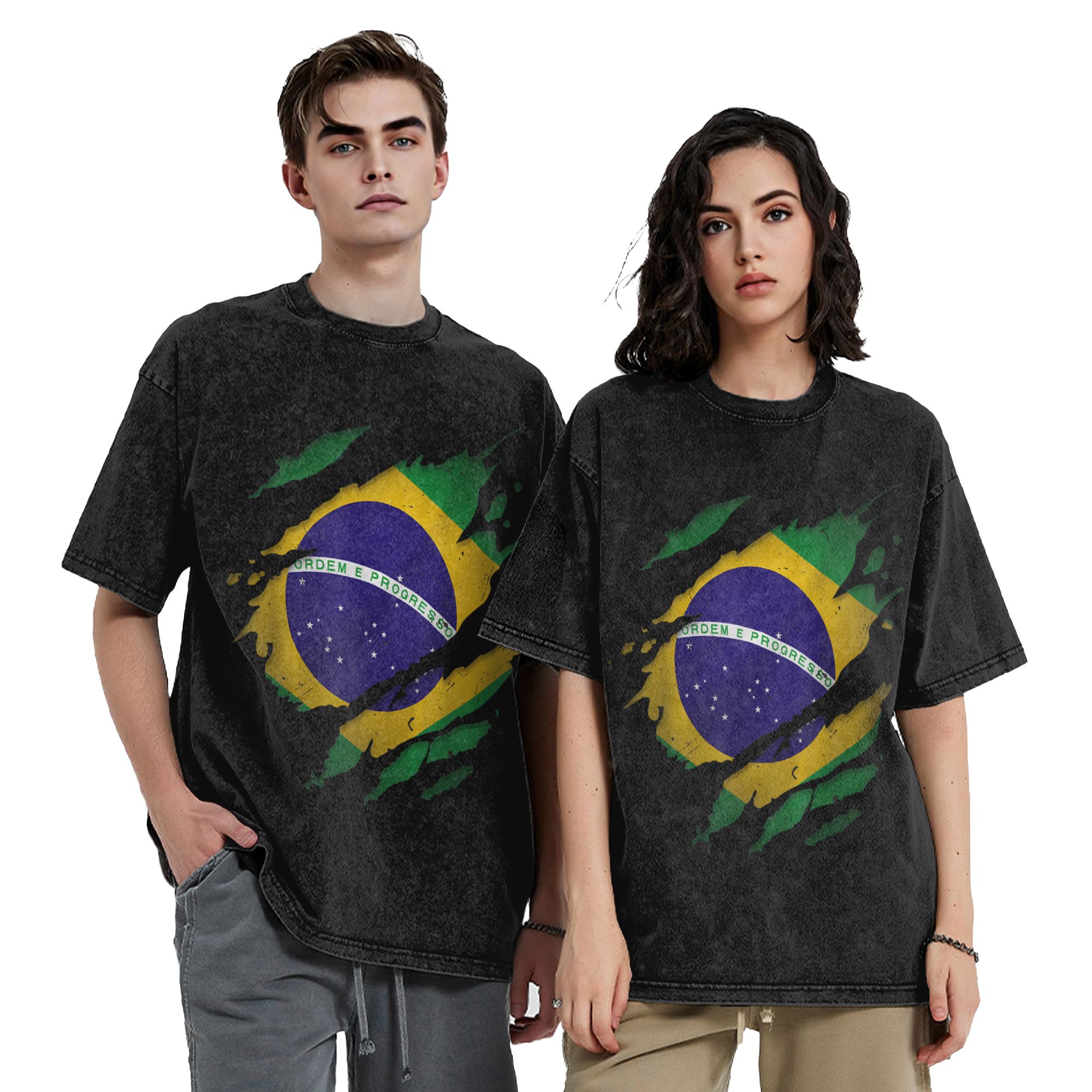 T-Shirt con Bandiera Brasilian - Street Fashion Brazil recensione e prezzo