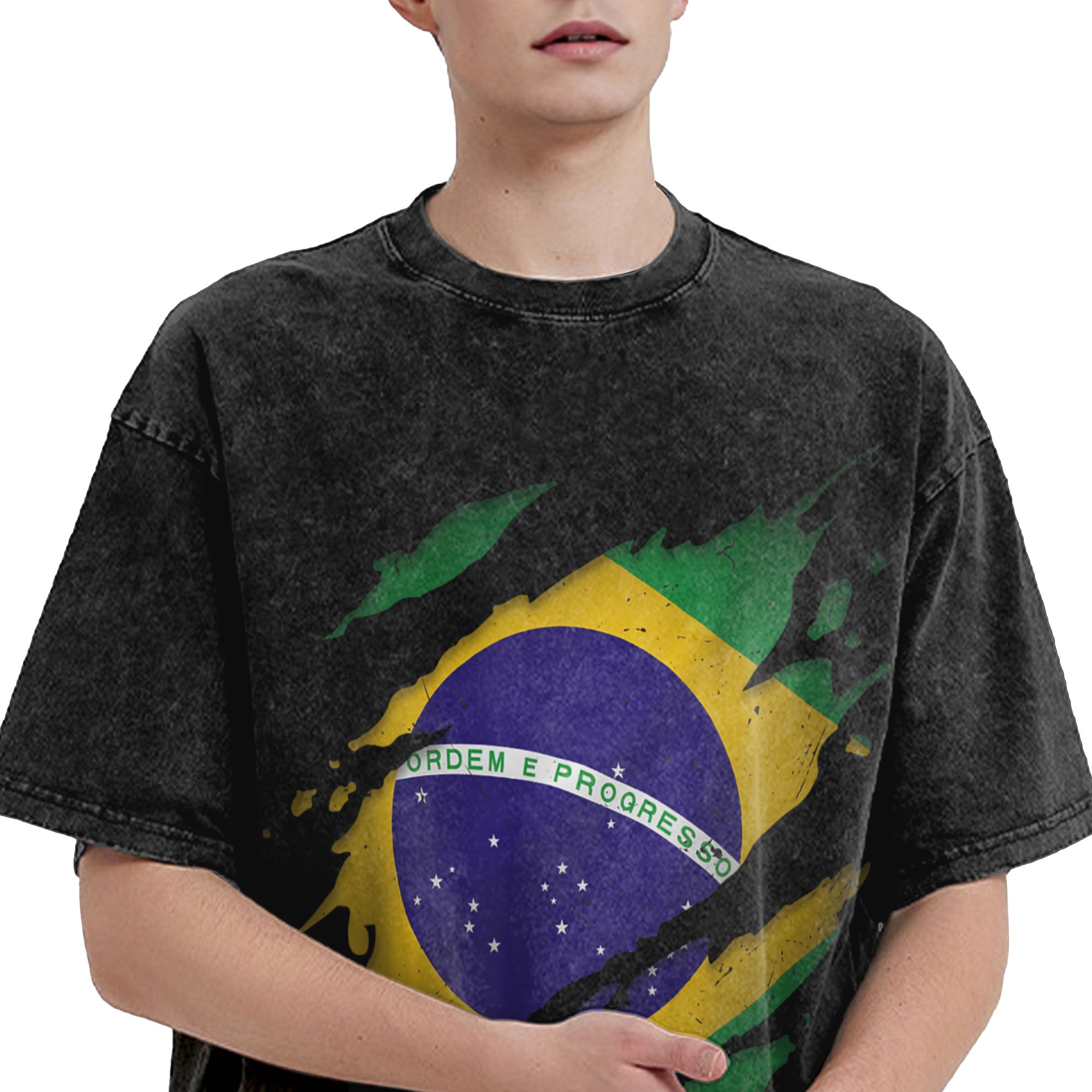 T-Shirt con Bandiera Brasilian - Street Fashion Brazil recensione e prezzo