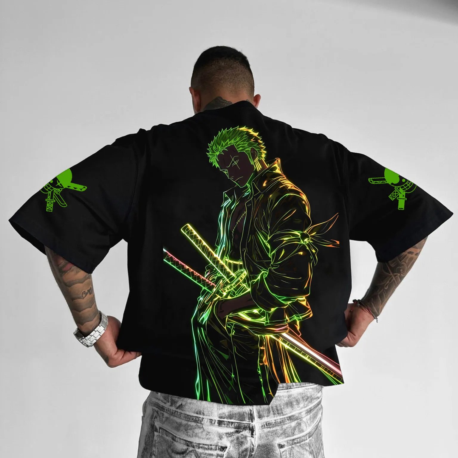Anime One Piece Rufy Zoro T-sh - Street Fashion Magazine recensione e prezzo